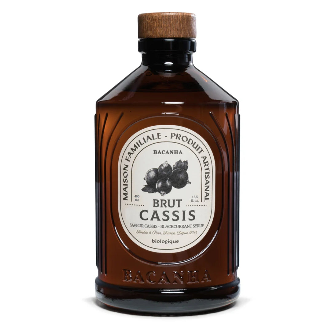 Organisk Solbærsirup - Bacanha, 400ml. - Gourmet-Butikken