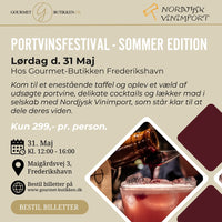 Portvinsfestival - Summer Edition | Lørdag d. 31 maj. - Gourmet-Butikken