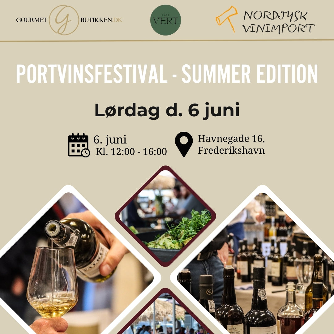Portvinsfestival - Summer Edition | Lørdag d. 6 juni - Gourmet-Butikken