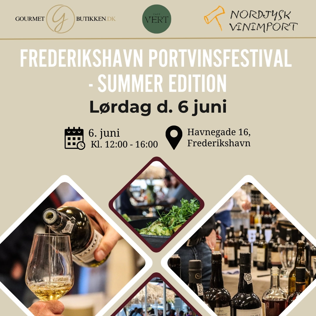 Frederikshavn Portvinsfestival - Summer Edition | Lørdag d. 6 juni - Gourmet-Butikken