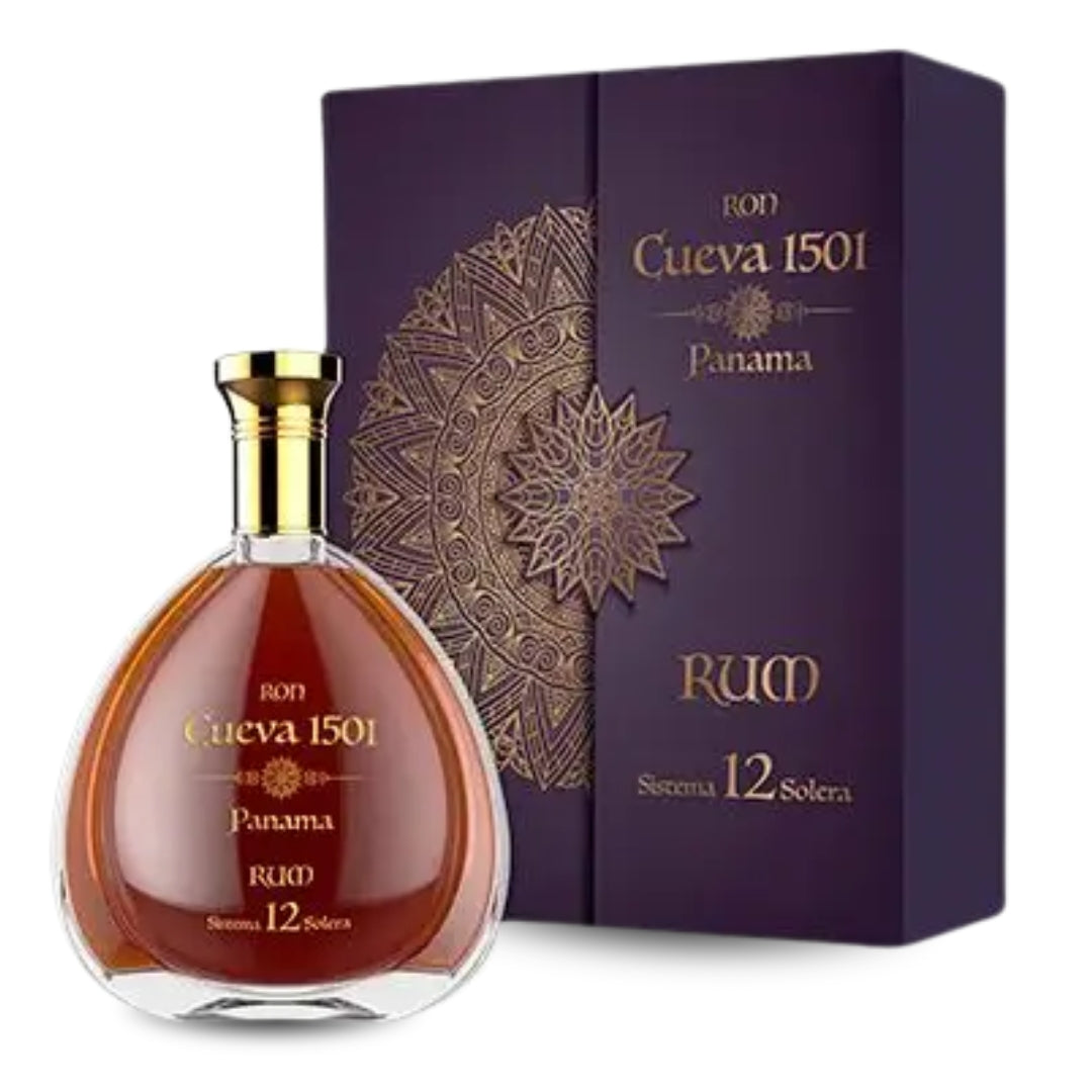 Ron Cueva 1501 Panama Rum Sistema 12 Solera 40%