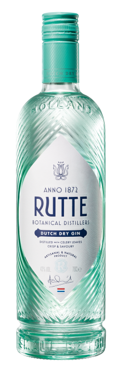 Rutte Dutch Dry Gin 43% - Gourmet-Butikken