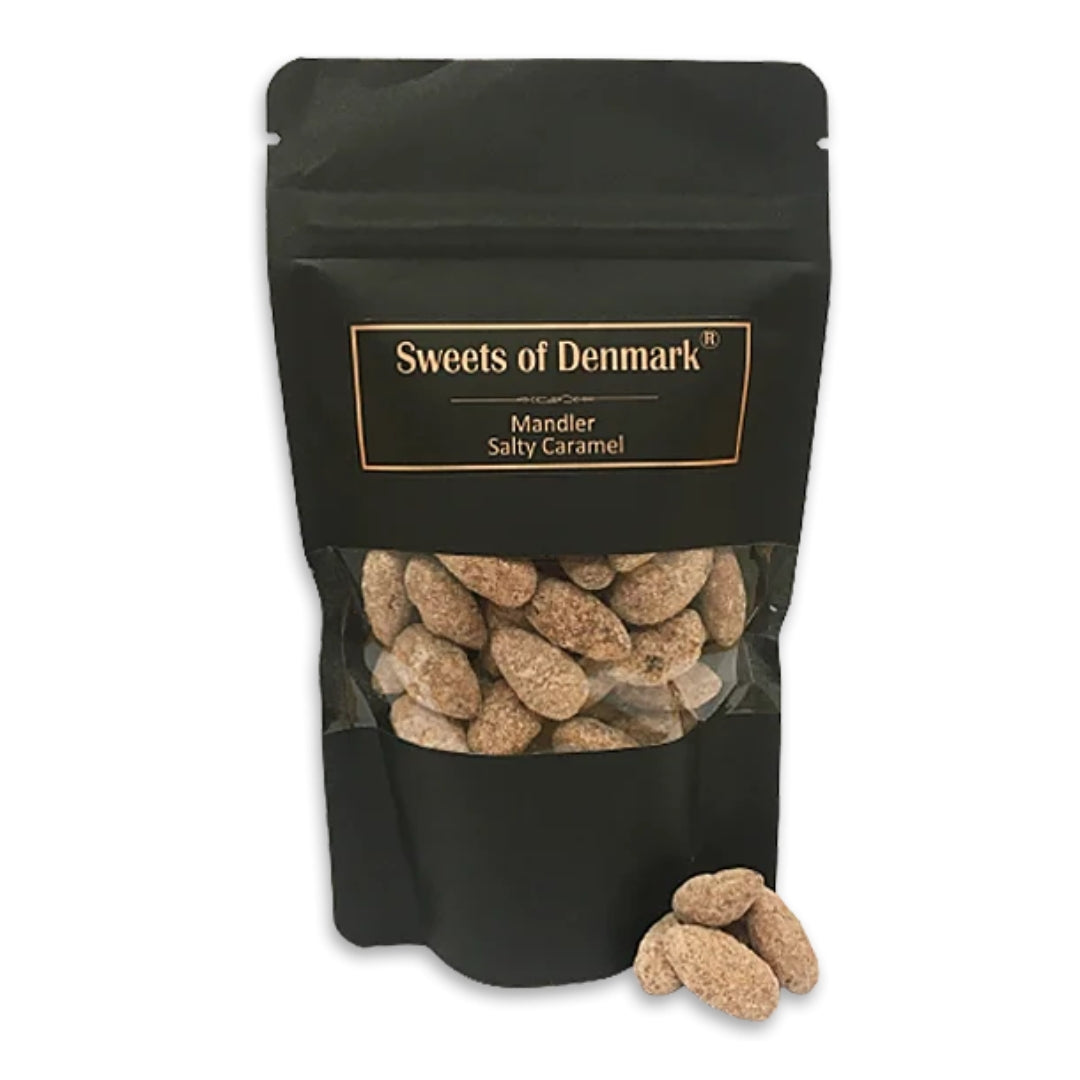 Salty Caramel Mandler | Sweets of Denmark