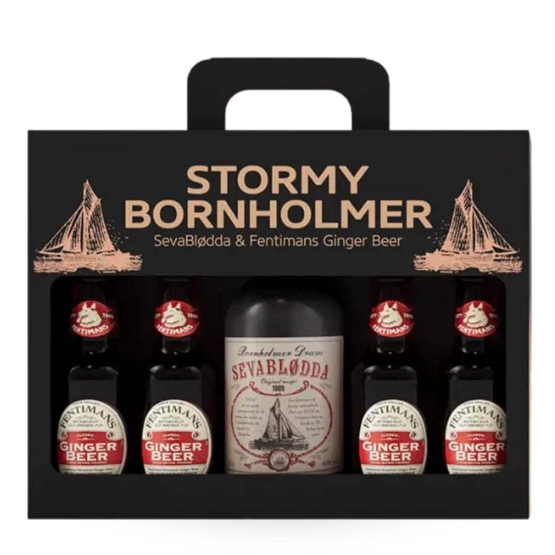 SevaBlødda & Fentimanns Stormy Bornholmer Gaveæske - Gourmet-Butikken