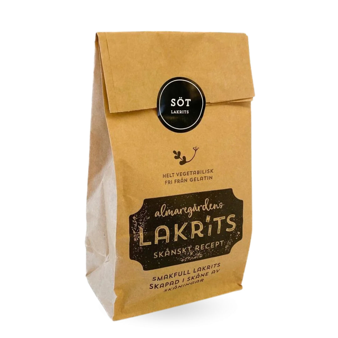 Sød lakrids | Almaregården - Gourmet-Butikken