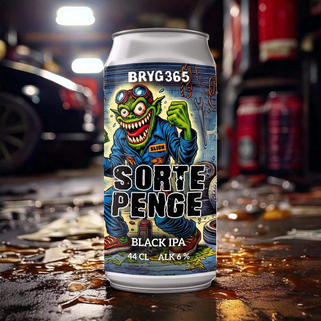 Sorte Penge BLACK IPA | Bryg 365 - Gourmet-Butikken