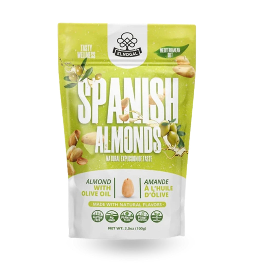 Spanske Mandler - Oliven olie 100gr. - Gourmet-Butikken
