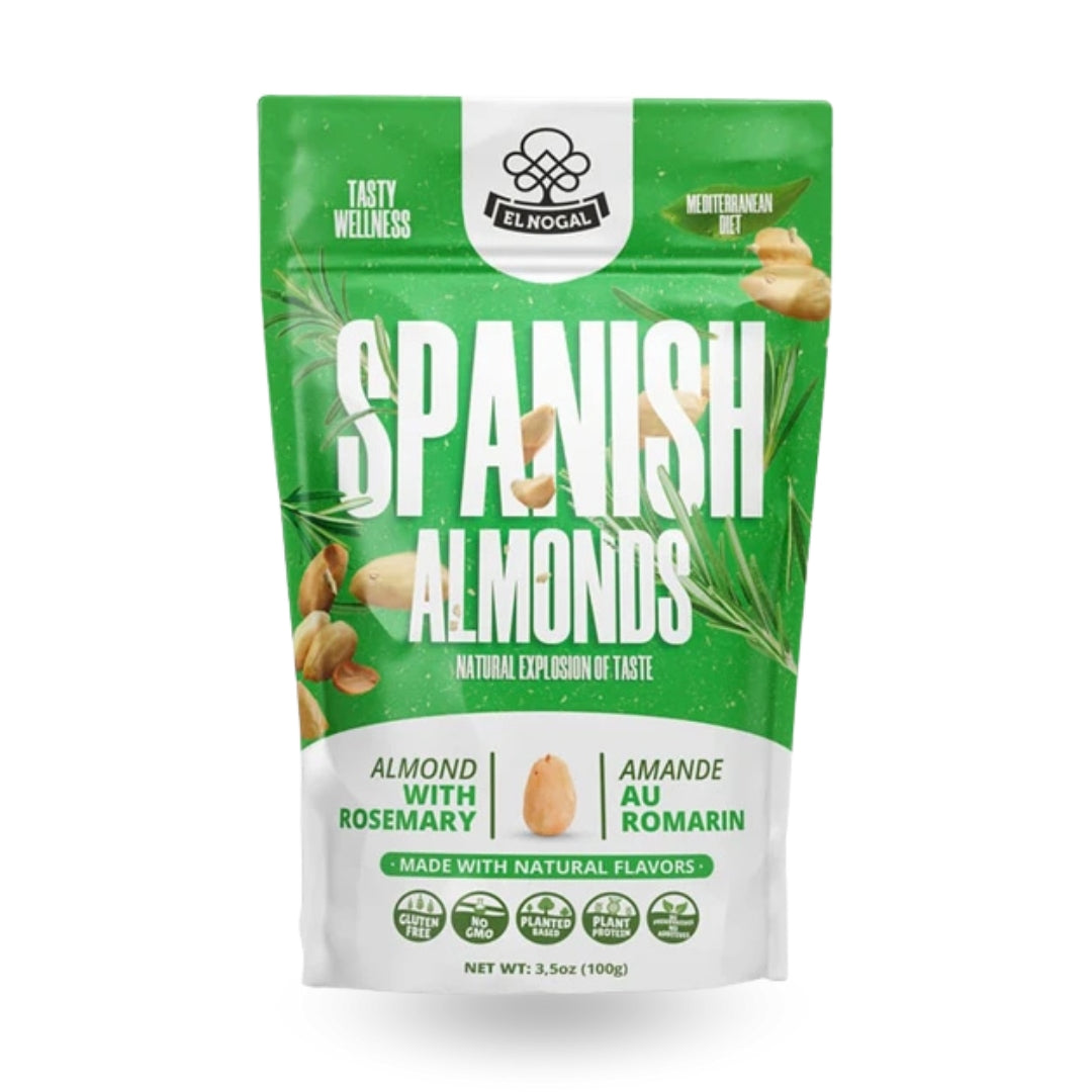 Spanske Mandler - Rosmarin 100gr. - Gourmet-Butikken