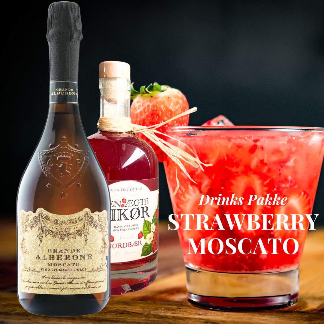 Strawberry Moscato - Drinkspakken - Gourmet-Butikken