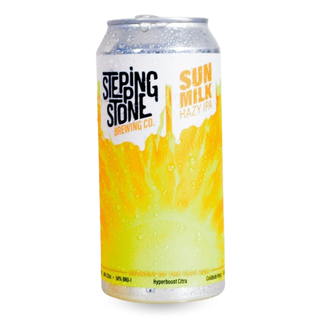 Sunmilk Hazy IPA - 44cl, 7% | Stepping Stone
