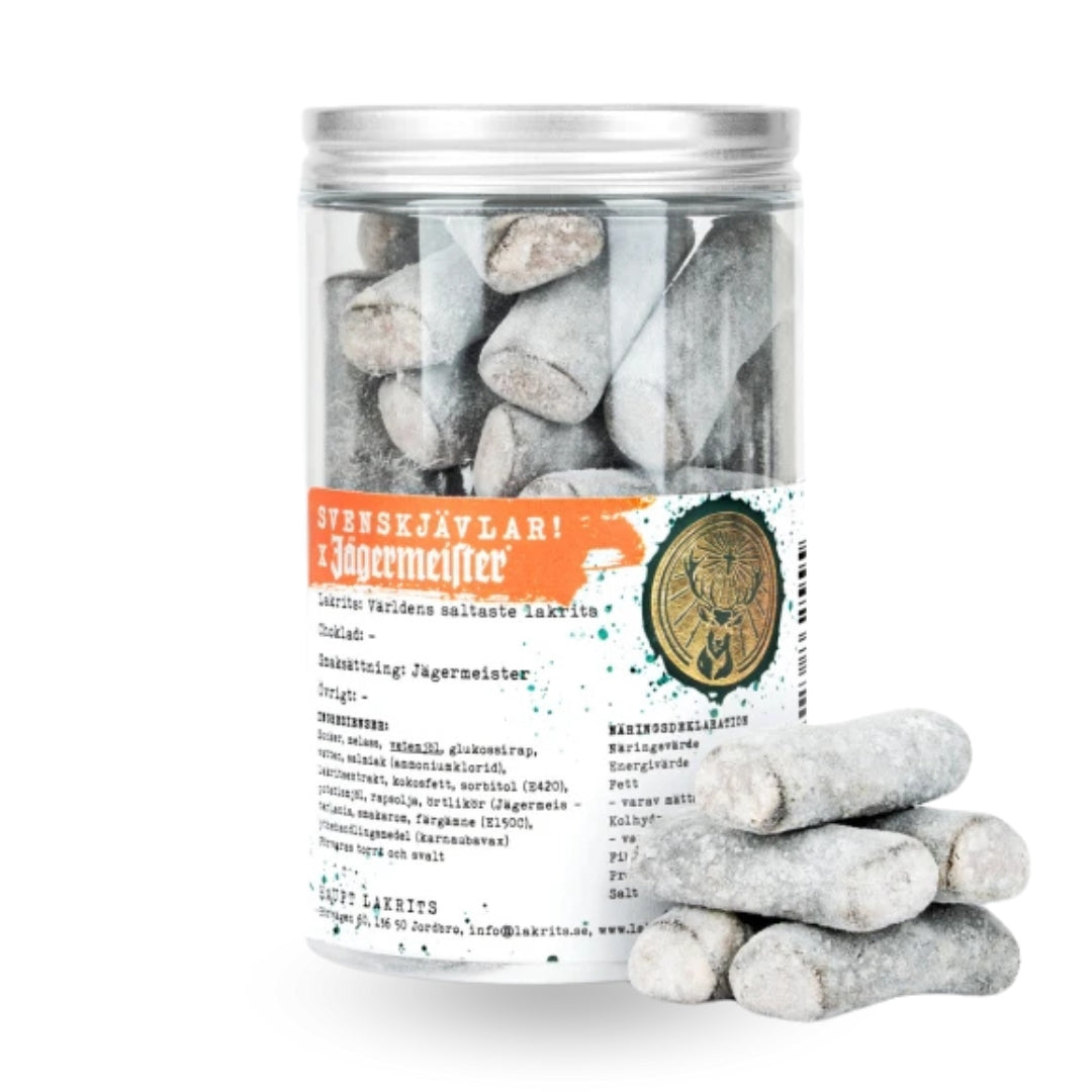 Svenskjävlar x Jägermeister 250g. - Gourmet-Butikken