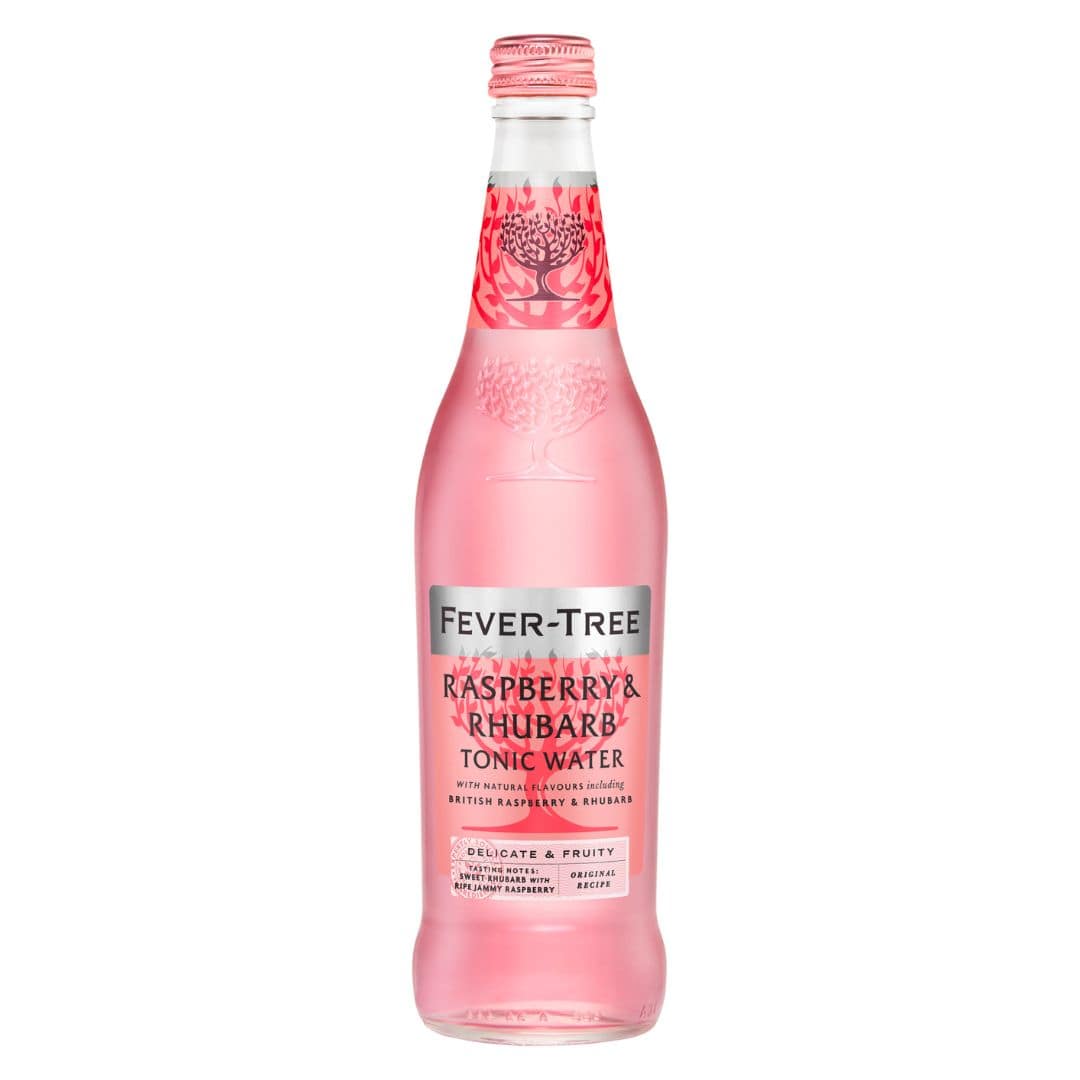 Fever Tree Premium Raspberry & Rhubarb Tonic Water 0,5 L. - Gourmet-Butikken