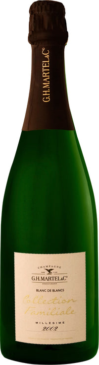 TEST: G.H. Martel Blanc de Blancs Collection Familiale Millesime 2002 - Gourmet-Butikken