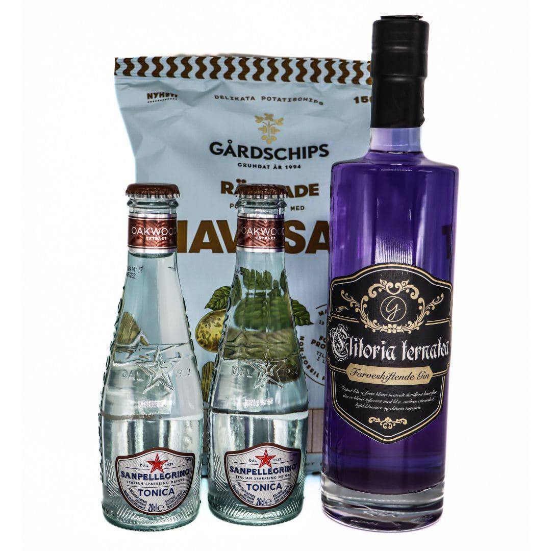 Farveskiftende Gin - Gourmet-Butikken