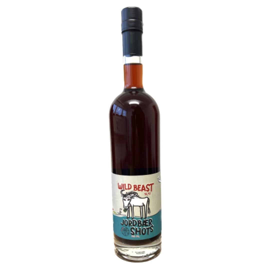 Jordbær Shot - Wild Beast - Gourmet-Butikken