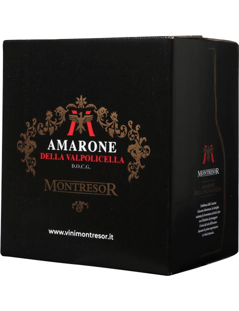 CANTINE MONTRESOR I SATINATO AMARONE DELLA VALPOLICELLA DOCG (2019) - Gourmet-Butikken