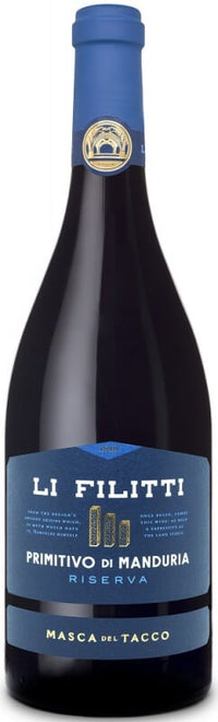 TEST: Masca del Tacco Li Filitti Primitivo di Manduria Riserva 2020 - Gourmet-Butikken