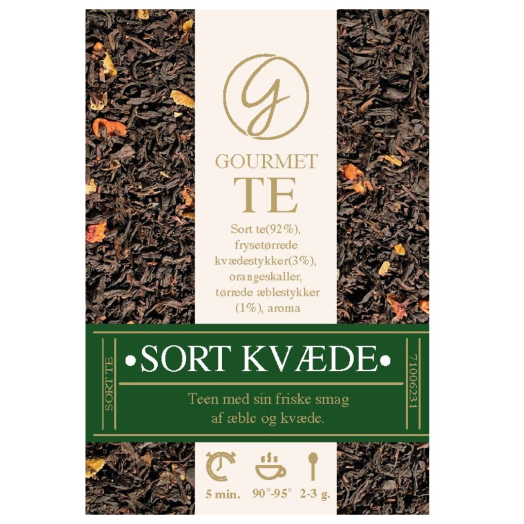 Sort Kvæde - Sort Gourmet Te - Gourmet-Butikken