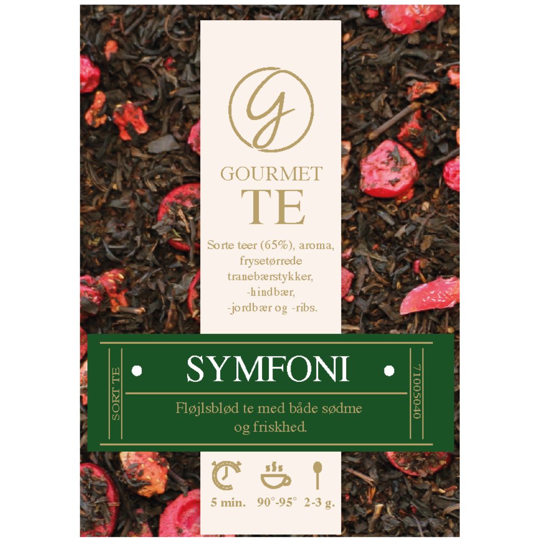 Symfoni - Sort Gourmet Te - Gourmet-Butikken