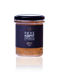 Pærekompot m/ Krondild & Citron - Uhmnika - Gourmet-Butikken
